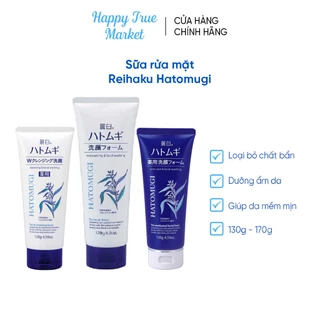 Sữa Rửa Mặt Dưỡng Ẩm Reihaku Hatomugi Facial Foam Chiết Xuất Ý Dĩ Dưỡng Ẩm Dưỡng Sáng Da 170g