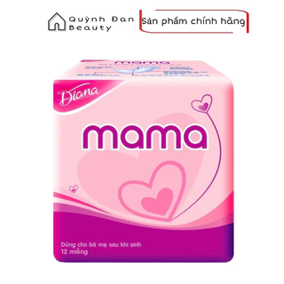 Băng Vệ Sinh Diana Mama 12 Miếng