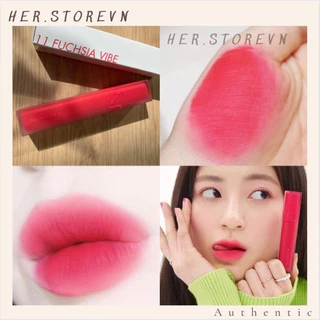 Son Kem Lì Romand Blur Fudge Tint #11 Fuchsia Vibe - Hồng Lạnh