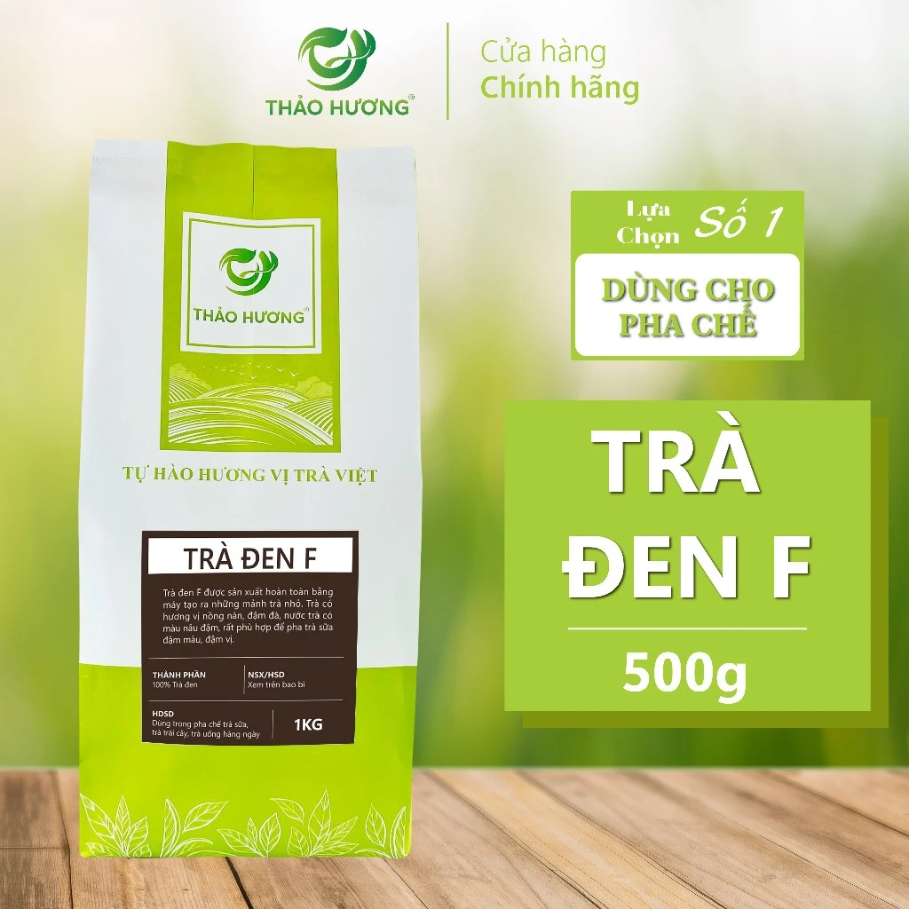 Trà Đen F Thảo Hương 1kg - Dùng pha chế trà sữa, hồng trà trái cây