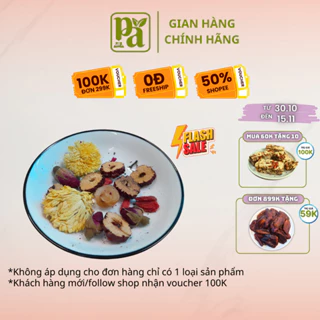 Trà dưỡng nhan Phú An Healthy Foods giúp an thần, giảm mất ngủ, bổ khí, dưỡng huyết, làm đẹp da, thanh lọc cơ thể