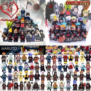 Minifigure Nhân Vật Manga Ninja Naruto Boruto Tuyệt Đẹp Kèm Trang Bị Đồ Chơi Xếp Hình Lắp Ráp Unofficial Lego MOC DIY