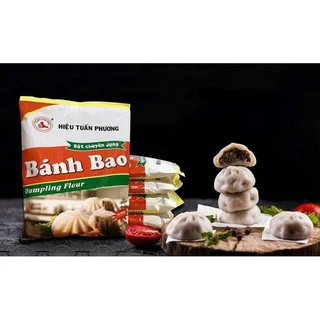 Bột bánh bao Tuấn Phương có sẵn men nở 400 gam