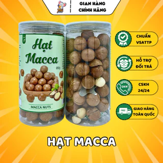 500G Hạt Macca Nứt Vỏ, Hạt Dinh Dưỡng Size Trung Loại 1 (Kèm Dụng Cụ Tách) - Đồ Ăn Vặt