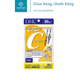 Viên uống DHC Bổ sung Vitamin C Nhật Bản Gói 60 Viên Dùng 30 Ngày