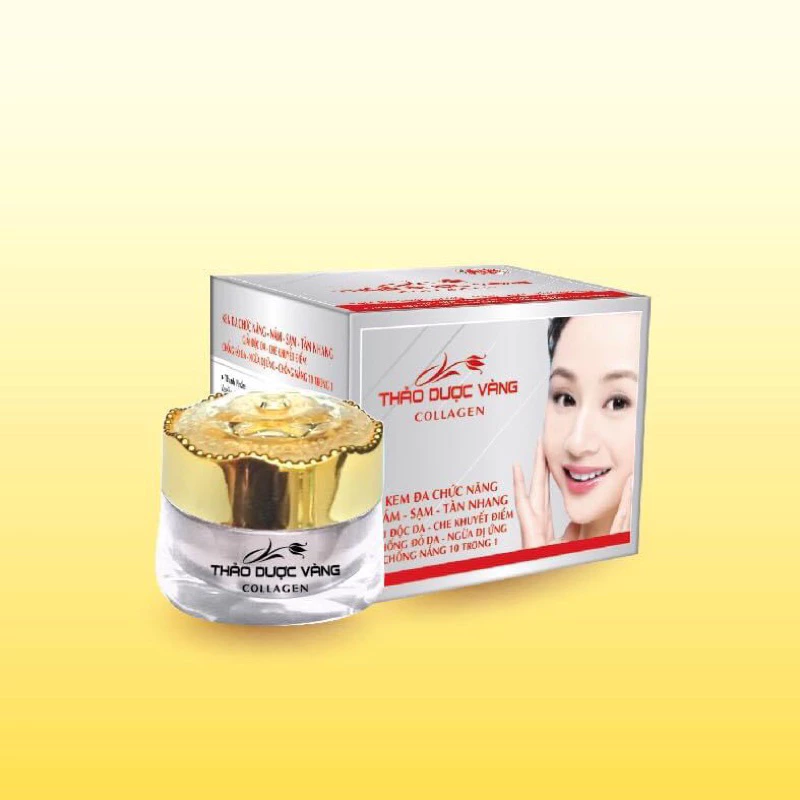 Kem Đa chức năng Thảo dược vàng Collagen 15g