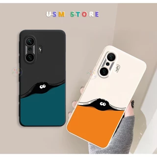 Ốp lưng Xiaomi Redmi K40 Gaming /POCO F3 GT, chất TPU dẻo, viền vuông, hình Bùi Nhùi đáng yêu