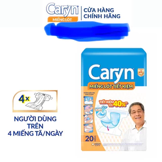 MIẾNG LÓT BỔ SUNG NGƯỜI GIÀ CARYN GÓI 20 miếng