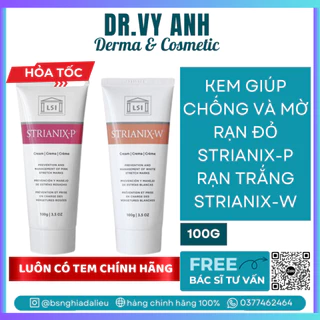 [HÀNG CHÍNH HÃNG] Kem chống rạn da STRIANIX-P / STRIANIX-W 100g phòng và làm mờ RẠN ĐỎ/ RẠN TRẮNG ( QUÀ TẶNG KÈM)