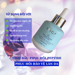 Tinh Dầu Phục Hồi Peptide 30ml - MIGA Peptide Repair Solution (HongKong)