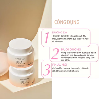 Kem Dưỡng Nám Pretty Skin Gangnam Miin Cream Sodium Hyaluronate & Diamond Power 100ml