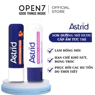 Son Dưỡng Astrid Tái Tạo Môi Từ Mỡ Hươu Multivitamin Tẩy Da Chết, Môi Mềm, Dưỡng Ẩm Căng Mọng 4,7G