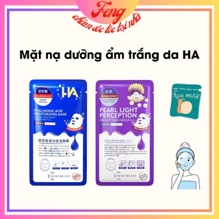 [Loại 1-Hà Linh review] Mặt nạ dưỡng ẩm trắng da HA Maycreate Mask,  ngăn ngừa lão hóa hiệu quả