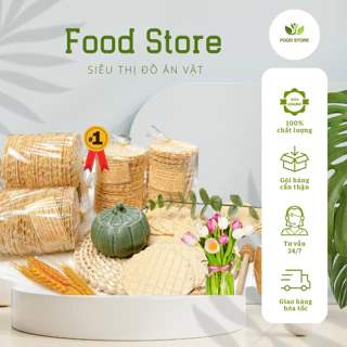 Gói Bánh Quế Cổ Truyền Food Store Tuổi Thơ, Bánh Quế Thơm Ngon Giòn Tan Hương Quế