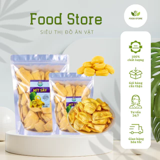 Mít sấy giòn nguyên cánh Food Store không cánh, Mít sấy giòn Đà Lạt xuất khẩu hàng ngon loại 1