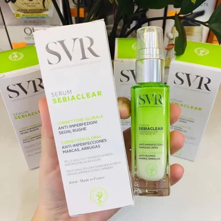 Serum SVR SEBIACLEAR SERUM 30ML Giảm Mụn, Mờ Nám Dịu Da, Thông Thoáng Lỗ Chân Lông, Làm Mềm Mịn Da