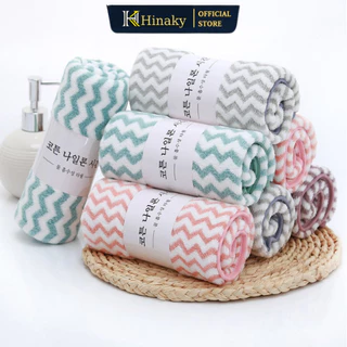 Khăn mặt Hàn Quốc cotton - Khăn Lông cừu siêu thấm nước [ Buôn sỉ ] [ MÃ E401 ]