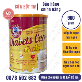 [Hộp 900gr] Sữa bột Diabets Care bổ sung dinh dưỡng cho người tiểu đường(timm)