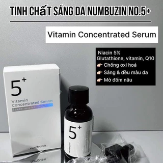 Tinh chất dưỡng sáng da NUMBUZIN No.5 Vitamin Concentrated Serum