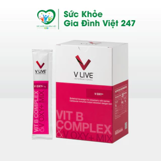 Thực Phẩm Dinh Dưỡng Bảo Vệ Sức Khỏe V Oxy+ Gói Lẻ Vlive Tăng Khả Năng Hấp Thu Oxy Của Tế Bào Giúp Máu Huyết Lưu Thông