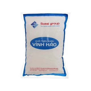 Muối hạt thiên nhiên Vĩnh Hảo Sosal Group gói 1kg