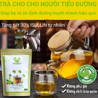 Trà Cho Người Tiểu Đường _ Trà Búp Ổi Non Nhật Giúp Hạ và Ổn Định Đường Huyết 1 Gói Dùng Trong 1 Tháng