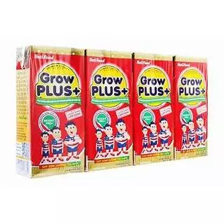 Lốc 4 hộp sữa Pha sẵn NutiFood Grow Plus+ vani 110ml