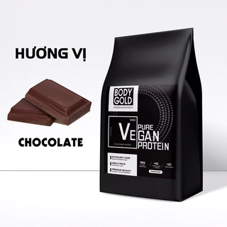 Protein Thực Vật- Sữa Tăng Cân - Tăng Cơ-  Pure Vegan Protein Body Gold Túi 1kg + Tăng Bình Lắc