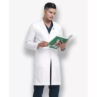 Áo Blouse Trắng Cao Cấp Dáng Dài Cho Bác Sĩ, Dược Sĩ, Spa, Thẩm Mỹ Hàng Chất Lượng Cao Cấp _ Lab coat Tudor