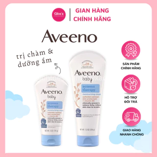 Kem chàm Aveeno Baby Eczema Therapy nhập mỹ dưỡng ẩm hằng ngày và ngừa chàm cho bé từ 0+ 141g 206g Date 02/2025