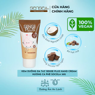 KEM DƯỠNG DA TAY SENSE PLUS HAND CREAM HƯƠNG CÀ PHÊ SOCOLA 30G