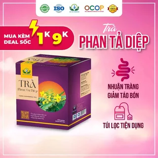 Trà Phan Tả Diệp Hộp 30 Túi Lọc x3gr Siêu Thị Thiên Nhiên giúp giảm cân, nhuận tràng