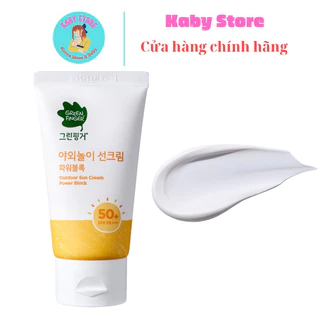 Kem chống nắng trẻ em Green Finger Hàn Quốc SPF 50+ PA++++ 80ml