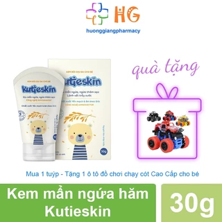 Kutieskin 30gr Giúp dịu mẩn đỏ Dịu vết ngứa Hăm da Muỗi đốt Côn trùng cắn