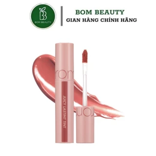 Son Romand Bóng Juicy Lasting Tint Màu Juicy 23 Nucadamia Đỏ Nâu Nude