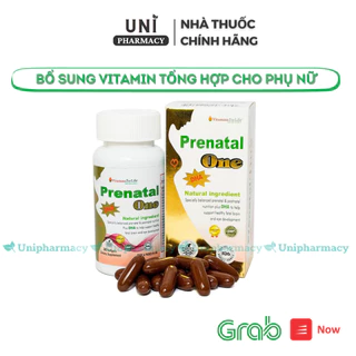 Prenatal One Bổ Sung DHA Và Vitamin Tổng Hợp Cho Bà Bầu Phụ Nữ Cho Con Bú Vitamins For Life Lọ (60 Viên)