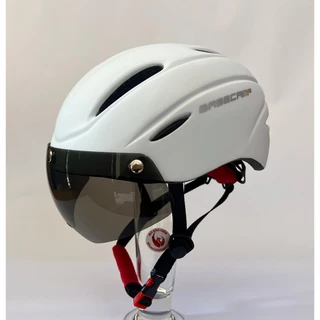 Mũ bảo hiểm xe đạp Bacecamp có kính