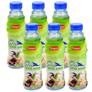 Lốc 6 chai nước yến nha đam Tingco 500ml