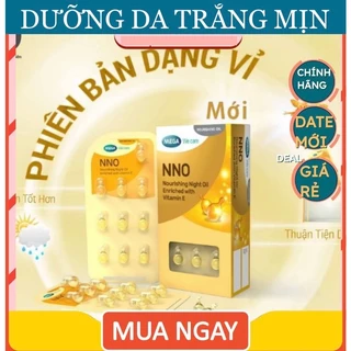 Viên dưỡng da ban đêm, Khóa ẩm, cải thiện da khô sạm, giúp săn chắc và tươi trẻ - NNO NOURISHING NIGHT OIL (Hộp 30 viên)