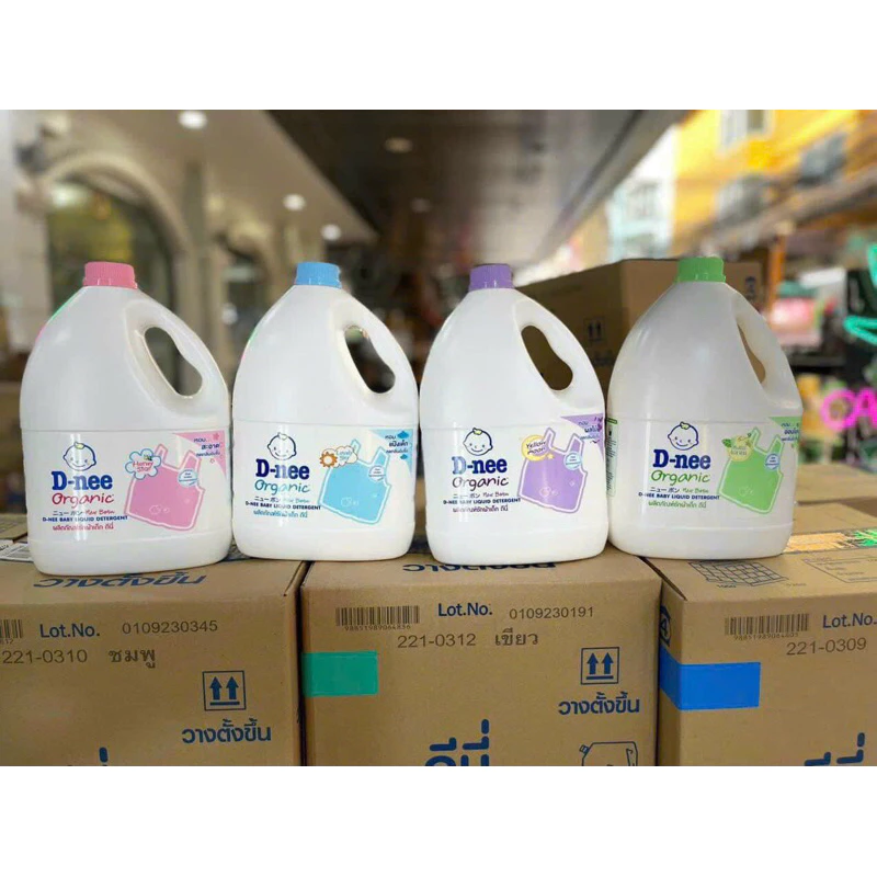 Nước giặt Dnee hàng nhập khẩu chính hãng 100% từ  Thái Lan (HCM) can 2,8kg