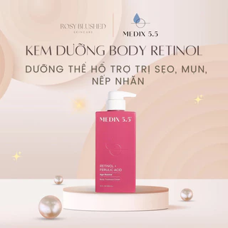 Kem body dưỡng thể Retinol Tái tạo Medix 5.5