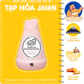 Sáp Thơm Phòng Kobayashi Sawaday Happy Parfum Romance Rose 120g - Hàng Nội Địa Nhật 100%