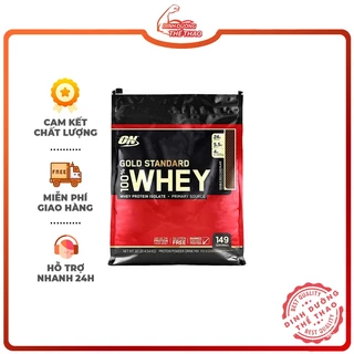 [GIÁ TỐT NHẤT] ON - GOLD STANDARD 100% WHEY 10LBS | Sữa Tăng Cơ Cho Người Tập Gym - Từ Mỹ