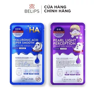 Mặt Nạ Dưỡng Ẩm HA MayCreate Hộp 20 Miếng (Có tách lẻ) - BELIPS