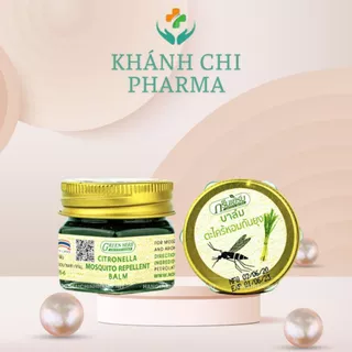 Combo 2 lọ cao xả bôi muỗi thảo dược Green herb Thái lan lọ 10g. Cao cù là bôi muỗi, côn trùng cắn an toàn, hiệu quả