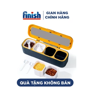 [Quà tặng không bán] Hũ đựng gia vị Finish