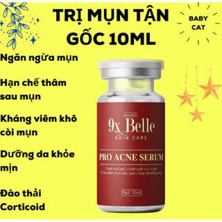 Serum Giảm Mụn Thâm Sẹo Rỗ ACNE Chấm mụn diếp cá 9X belle