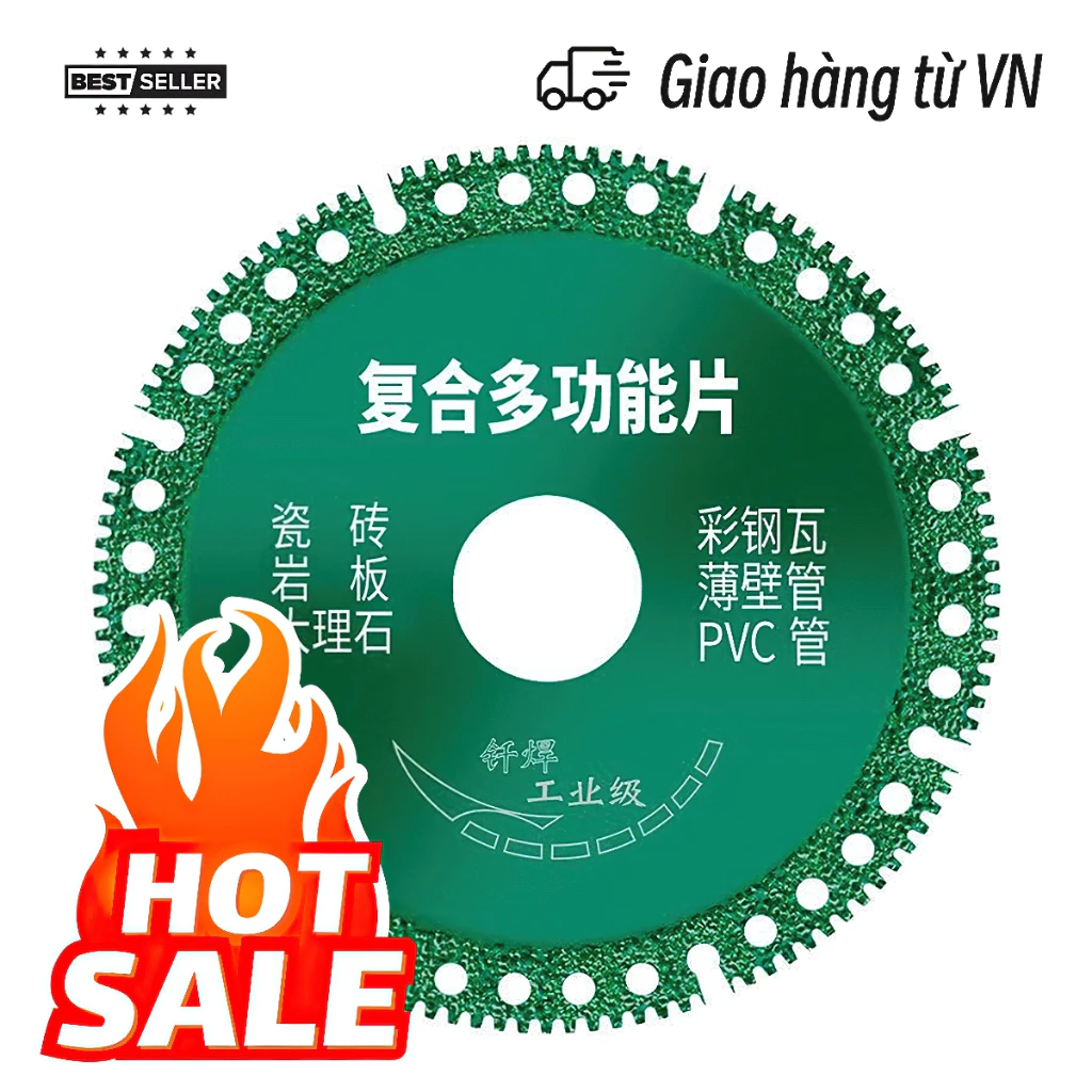 [RẺ NHẤT THỊ TRƯỜNG! ]Đĩa Cắt Kim Cương 6 Trong 1 Đa Năng Màu Sắc Xinh Xắn