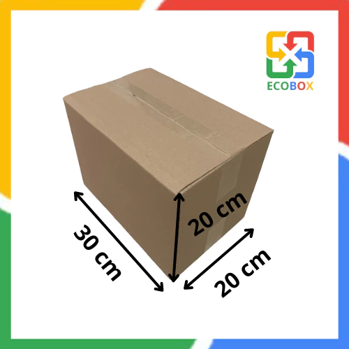 ECOBOX - 30x20x20 COMBO 10 Thùng Hộp Carton Đóng Hàng
