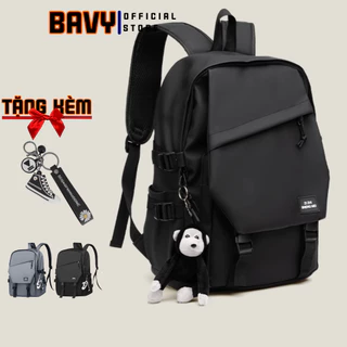 Balo đi học nữ Hàn Quốc Ba Vy FASHION vải chống nước nhiều ngăn đựng laptop BL04BC